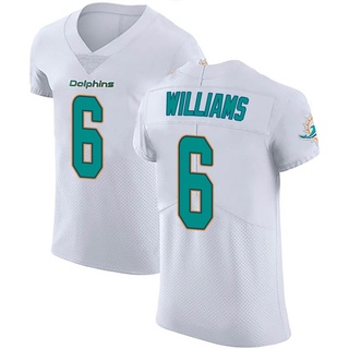 Elite Trill Williams Men's Miami Dolphins Vapor Untouchable Jersey - White