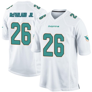 Game Anthony McFarland Jr. Men's Miami Dolphins Jersey - White