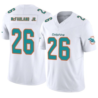 Limited Anthony McFarland Jr. Men's Miami Dolphins Vapor F.U.S.E. Jersey - White