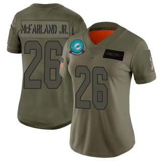 Limited Anthony McFarland Jr. Women's Miami Dolphins 2019 Salute to Service Jersey - Camo